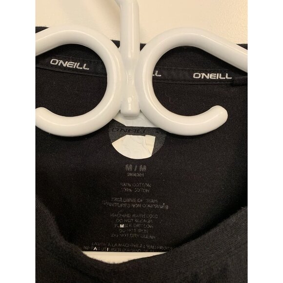 O’Neill Surf Skate Black T-shirt Men’s Medium Cotton - Picture 2 of 2